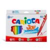 Carioca - Μαρκαδόροι superwashable Joy χάρτινη συσκευασία σετ 24 χρώματα