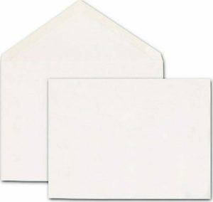 Φάκελοι λευκοί καρέ με αυτοκόλλητο 11.5x16.5cm 90gr 500τμχ