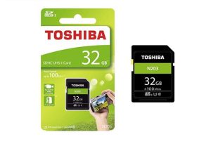 Memory card 32GB SDHC Toshiba Class10