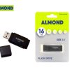 Almond flash drive 2.0 USB 16GB prime μαύρο