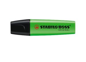 Stabilo Boss μαρκαδόρος υπογράμμισης 5mm πράσινο