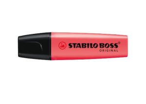 Stabilo Boss μαρκαδόρος υπογράμμισης 5mm κόκκινο