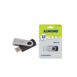 Almond Flash Drive USB 32GB twister μαύρο