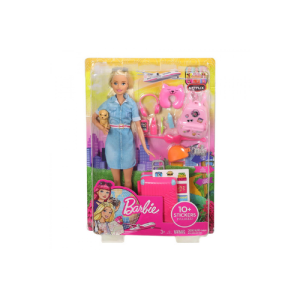 Barbie dreamhouse adventures - κούκλα έτοιμη για ταξίδι (FWV25)