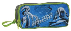 Κασετίνα διπλή οβάλ παιδική Max steel