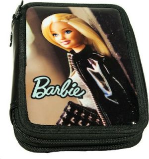 Gim - Κασετίνα Διπλή Barbie Fur Fashion 349-65100