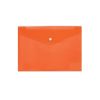 Data King φάκελος με κουμπί Α5 διάφανο πορτοκαλί