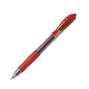 Pilot G-2 στυλό Gel 0.7mm με κόκκινο μελάνι