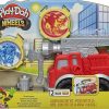 Hasbro Fire Engine playset 2 non-toxic modeling compound cans