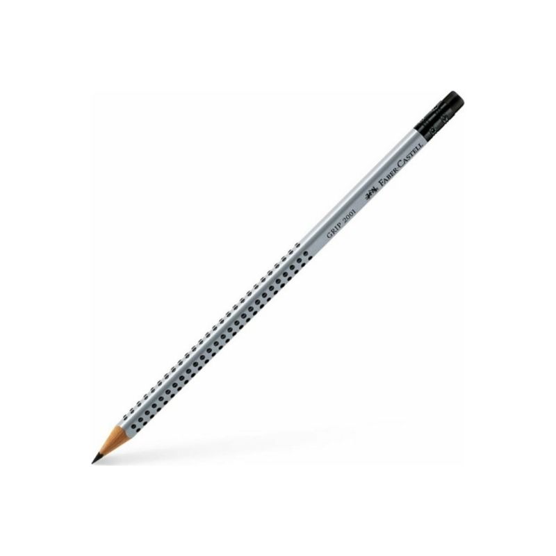 Faber Castell μολύβι γραφίτη grip 2001 ΗΒ με γόμα