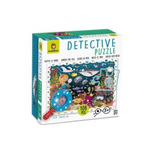 Ludattica Detective puzzle ο κόσμος της θάλασσας 108pcs