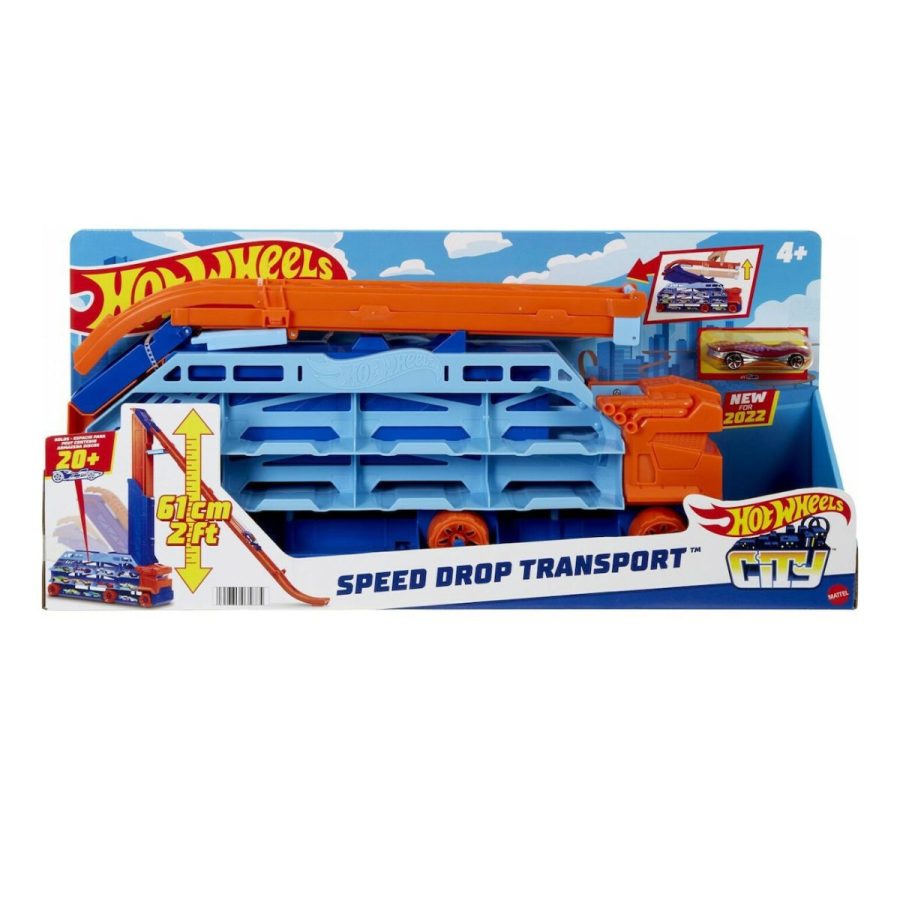 Hot Wheels νταλίκα αυτοκινητόδρομος HDY92 για 4+ ετών
