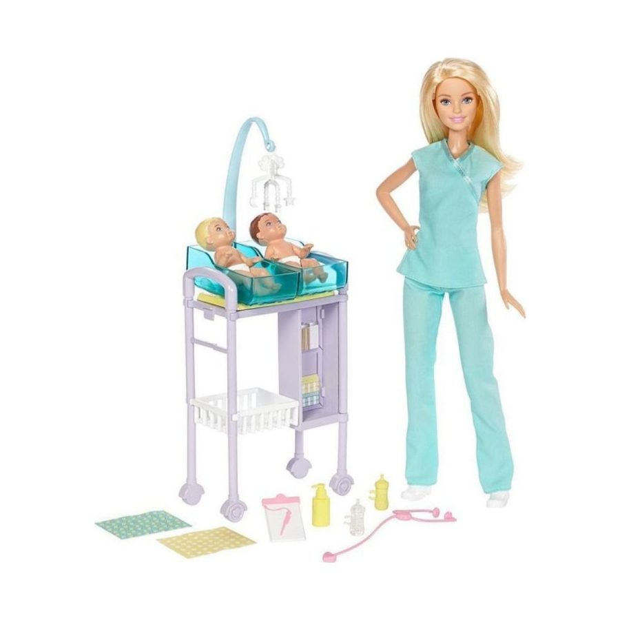 Barbie παιδίατρος σετ παιχνιδιού