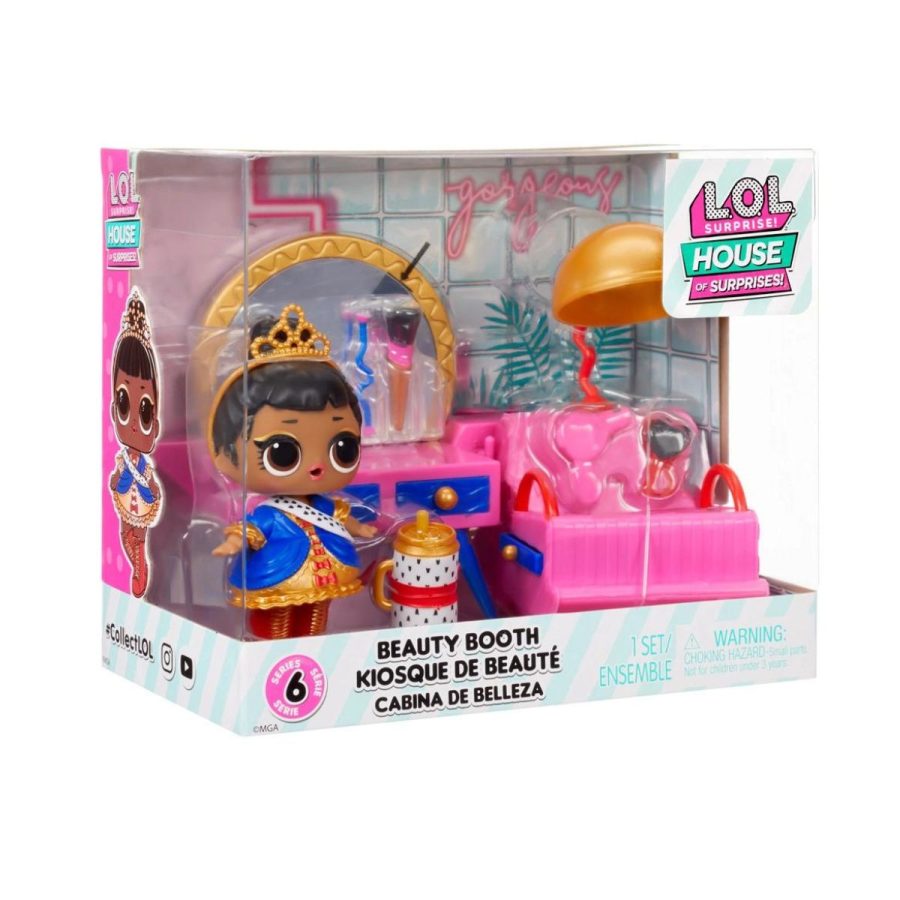 MGA Entertainment παιχνίδι μινιατούρα Lol Surprise κούκλα με έπιπλα S2