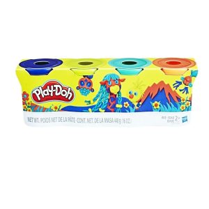 Play-Doh Wild Color Pack 4 βαζάκια