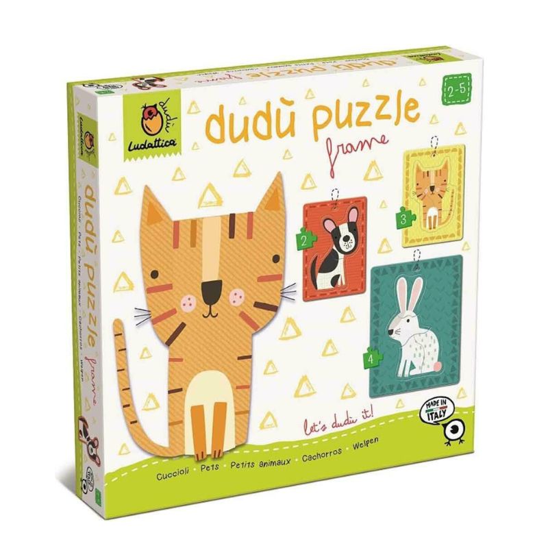 Ludattica παιδικό Puzzle Dudu ζωάκια 9pcs για 2+ ετών 20330 1 Ludattica παιδικό Puzzle Dudu ζωάκια 9pcs για 2+ ετών 20330