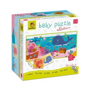 skroutz Ludattica Baby Puzzle παζλ διπλής όψεως θάλασσα 32 κομ - (20491)