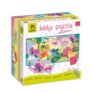 Ludattica Baby Puzzle παζλ διπλής όψεως Μονόκεροι 32 κομ (21849)