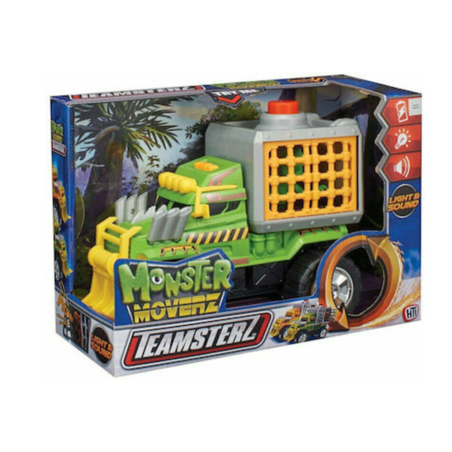 AS Company Αυτοκίνητο Monster Moverz Teamsterz Απόδραση Δεινοσαύρου 7535-17115