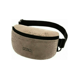 Polo Colour Simple Γυναικείο Τσαντάκι Μέσης Μπεζ 9-08-854-7400