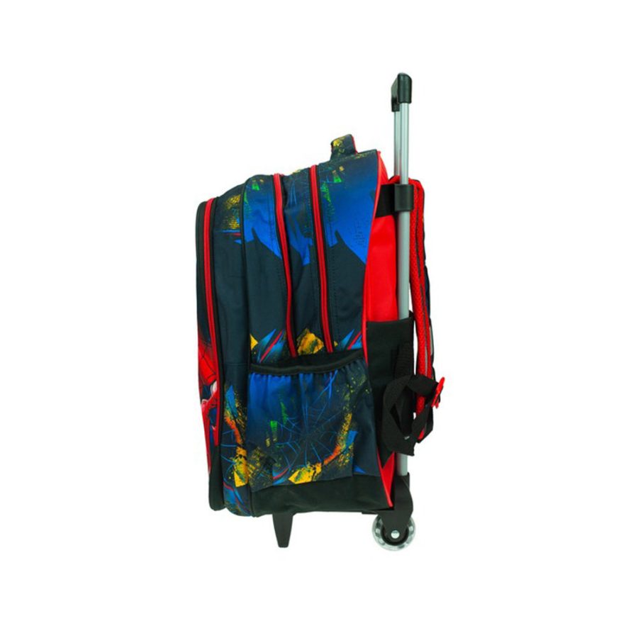 Gim Τσάντα Τρόλεϊ Δημοτικού Spiderman Blue Net 337-04074 - Image 4