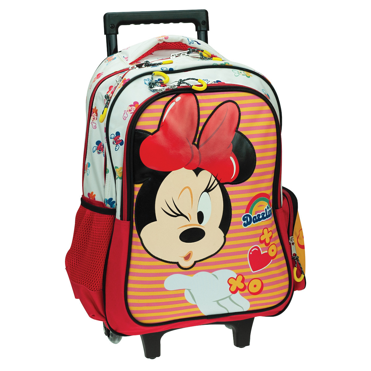 Gim Minnie Mouse Σχολική Τσάντα Τρόλεϊ Δημοτικού σε Κόκκινο χρώμα 340-37074 1 Gim Minnie Mouse Σχολική Τσάντα Τρόλεϊ Δημοτικού σε Κόκκινο χρώμα 340-37074