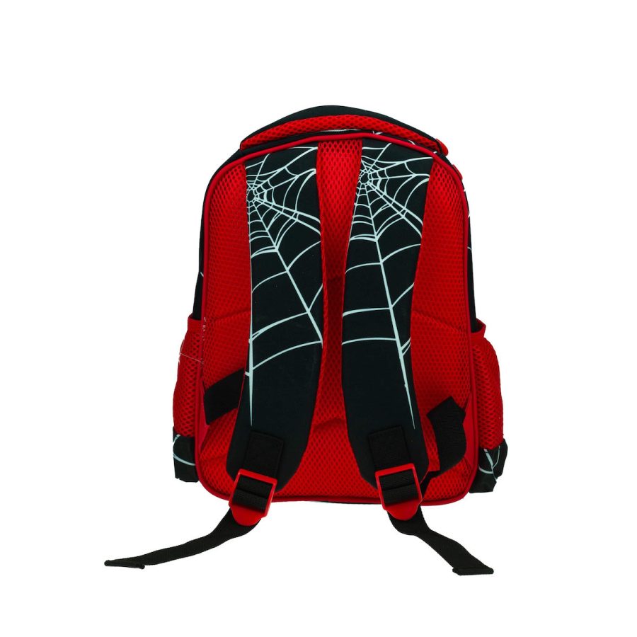 Gim Spiderman Black City Σχολική Τσάντα Πλάτης Νηπιαγωγείου σε Μαύρο Χρώμα  337-05054 - Image 3