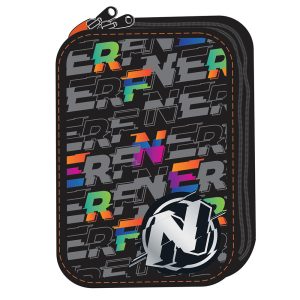 Κασετίνα τετράγωνη Gim Nerf Pattern διπλή γεμάτη 336-34100