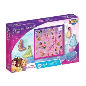 Luna Επιτραπέζιο Παιχνίδι Snakes and Ladders για 2-4 Παίκτες 4+ Ετών