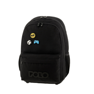 POLO ΣΑΚΙΔΙΟ ΜΑΥΡΟ PINS 901059-2000